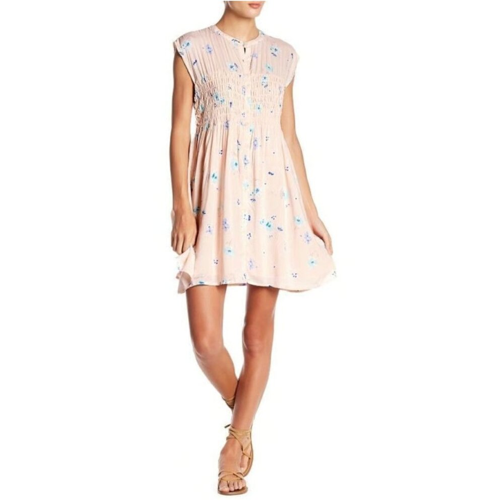 Free People - Floral Mini Dress - Picture 4 of 7